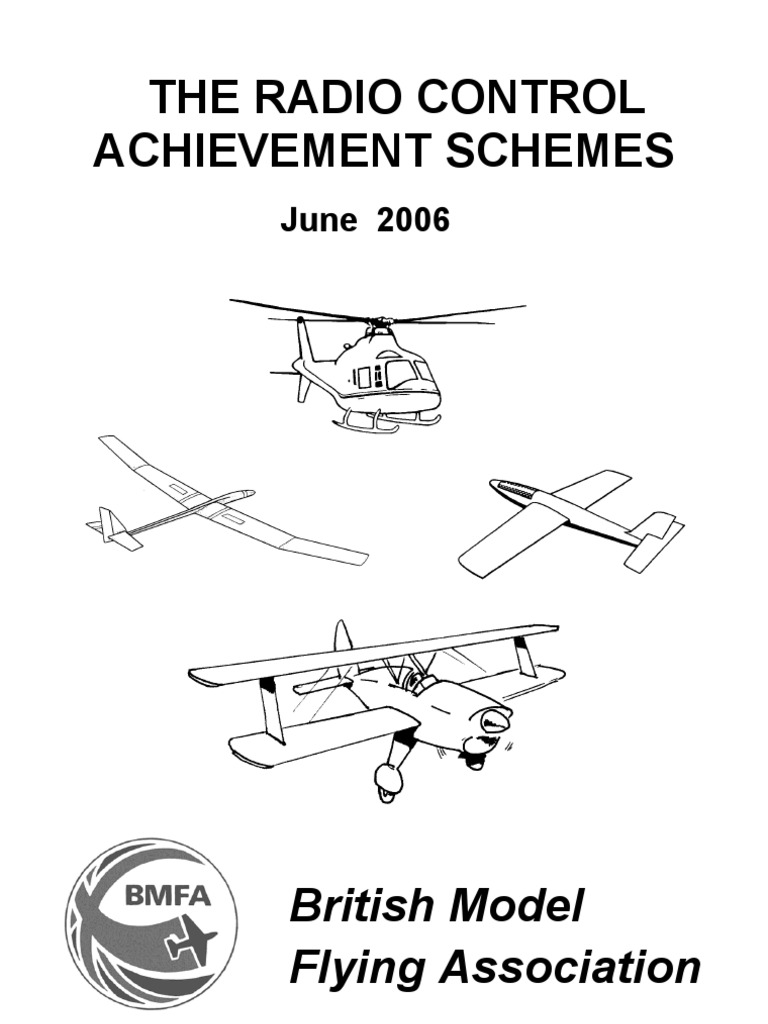 BMFA Radio Control Achievement Schemes | PDF | Gliding | Helicopter