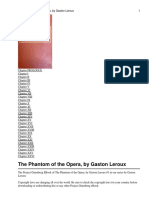 The Phantom of The Opera PDF
