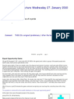 PHYS208 - Lecture Wednesday 27. January 2010: Thermal Properties of Crystals '