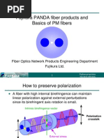 Fibre Optics Panda Fibre Presentation PDF