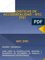 Indicadores de at NTC 3701