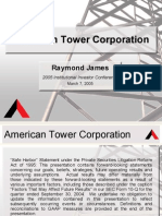 American Tower Corporation: Raymond James