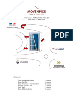 Movenpick Hotel & Resort Doha, Qatar -Location  Map 