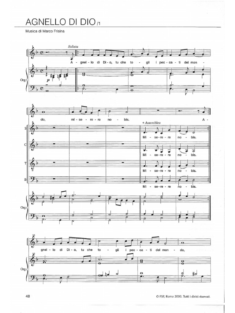 Lo Spirito Del Signore Frisina Testo