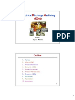 Electrodischarge Machining (EDM)