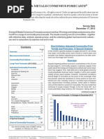 Download Energy  Metals Consensus Forecasts by Consensus Economics Inc by Consensus Economics SN165712611 doc pdf