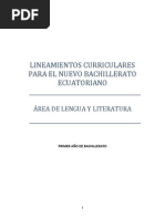 Lineamientos Lengua Literatura