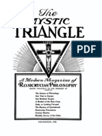 AMORC The Mystic Triangle December 1926