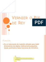 Vernier o Pie de Rey