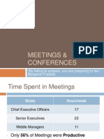  Meetings & Conferences