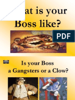 What Is Your Boss Like