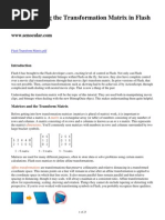 Download Flash Transform Matrix by SumiGg SN16576573 doc pdf