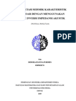 Download Interpretasi Seismik Karakteristik Reservoar Dengan Menggunakan Metode Inversi Impedansi Akustik by bhansu SN16576666 doc pdf