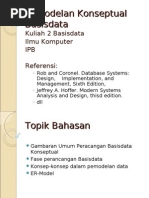 Download Bagian 2 Pemodelan Konseptual part 1 by Rochiyat SN16578521 doc pdf
