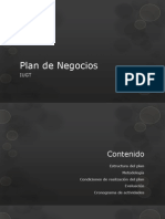 3) PLAN de NEGOCIOS Informacion General(Iugt)