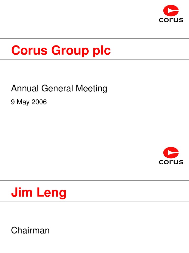 2006 Agm Slides Pdf Economies Business