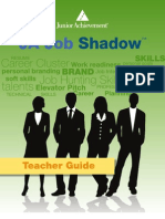 2014 JA Job Shadow Teacher Guide