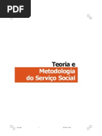 Teoria e Metodologia do Serviço Social