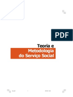 Teoria e Metodologia Do Serviço Social