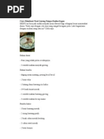 Download Cara Membuat Nasi Goreng Tempo Doeloe by jimmy oktaf  SN16580535 doc pdf