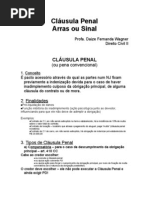 Download CLUSULA PENAL E ARRAS by Charles  SN16580650 doc pdf