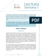 Medio Ambiente - Diccionario de Desarrollo