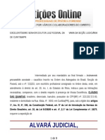 Alvará judicial para tratamento de doença grave