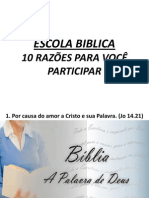 ESCOLA BIBLICA - PPSX