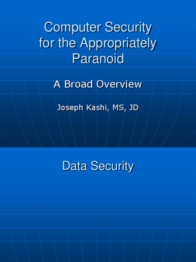 Comprehensive Guide to Computer Security | PDF | Wi Fi | Computer Security