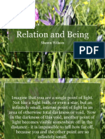 Relation and Being