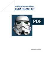 ANH Stunt Stormtrooper Helmet-Pepakura