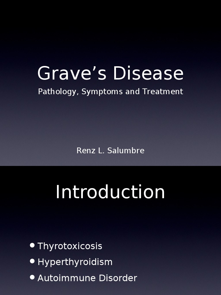 Graves' Disease | PDF | Hyperthyroidism | Autoimmunity
