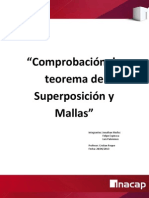 Comprobación Teorema Superposición y Mallas