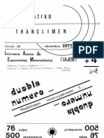 Matematiko Translimen - Duobla Numero 3 Kaj 4