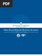 Download 2009 Ohio Police Officer Training Academy Course Catalogue by Mike DeWine SN16587991 doc pdf