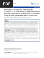 Study Protocol for Randomized Controlled Trial