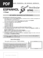 Ufmg Mg 2011 0 Prova 2a Fase Espanhol