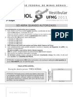 Ufmg MG 2011 0 Prova 2a Fase Espanhol