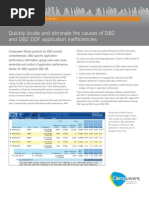 Quickly Locate and Eliminate The Causes of DB2 and DB2 DDF Application Ineffi Ciencies