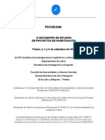 Programa 2013 IX ENCUENTRO ILLPAT
