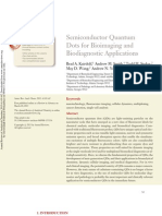 Semiconductor Quantum Dots For Bioimaging and Biodiagnostic Applications