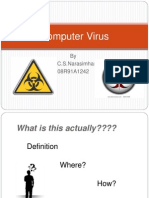 Computer Virus: by C.S.Narasimhan 08R91A1242
