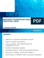 Machine Foundation Analysis Practical View