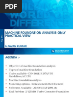 Machine Foundation Design