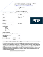 2009 Baby Teeny Tiny Little Petite Tift County Application