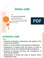 Essential antenatal care guide