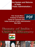 Administrative System and Reforms in India (Nature of Public Administration)