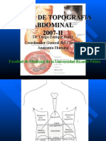 2da Clase Abdomen - Topografia Abdominal - Dr. Enriquez