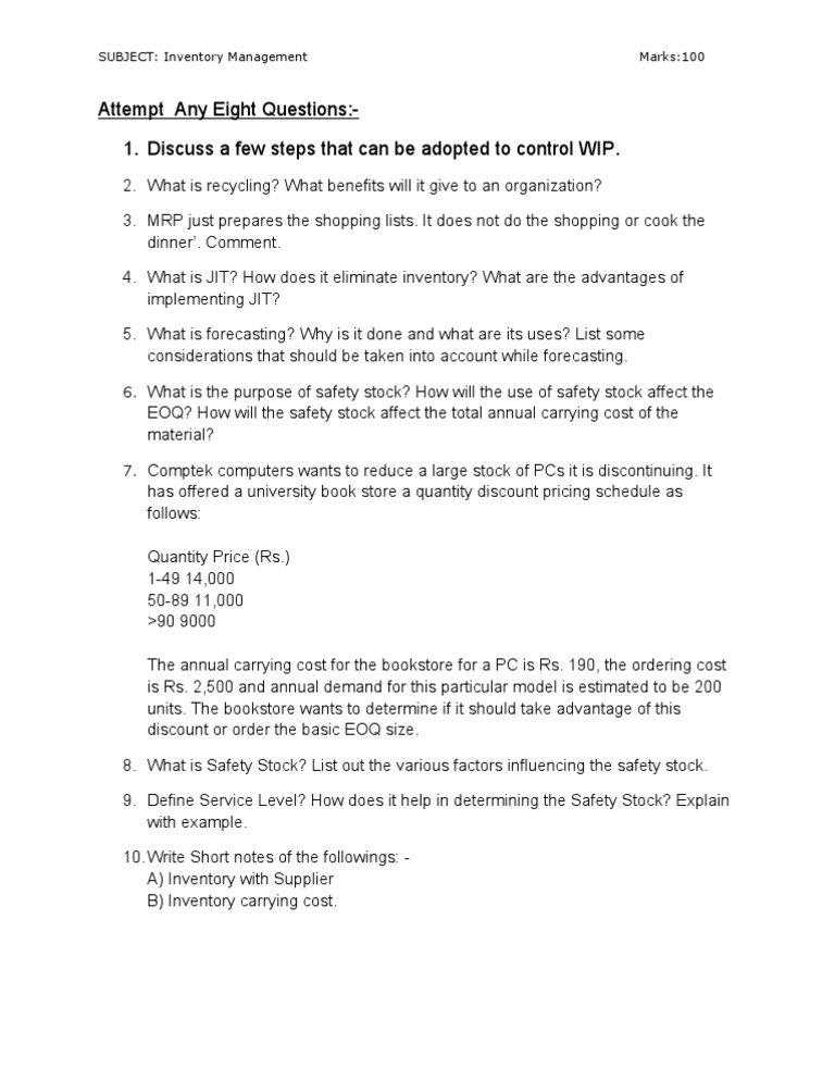 Stock statement pdf image