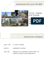 White Flint Sector Plan: Wo R Ks e S S I o N # 1 3 J U N e 1 8, 2 0 0 9